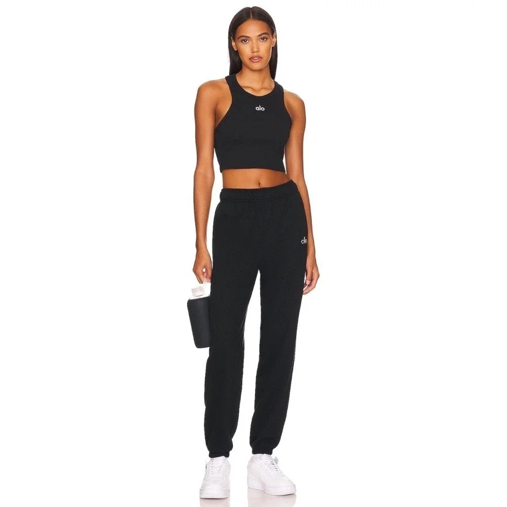 Alo Yoga Aspire Tank Black/White XS